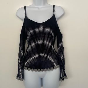 Black and White blouse